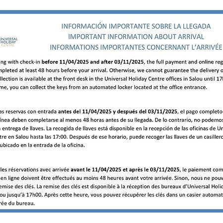 Uhc Bosque II Family Complex Vila Hospitalet De L'Infant Exterior foto